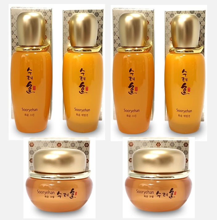 韓方化粧品 秀麗なファユン3種スキン2個+エマルジョン2個+クリーム2個