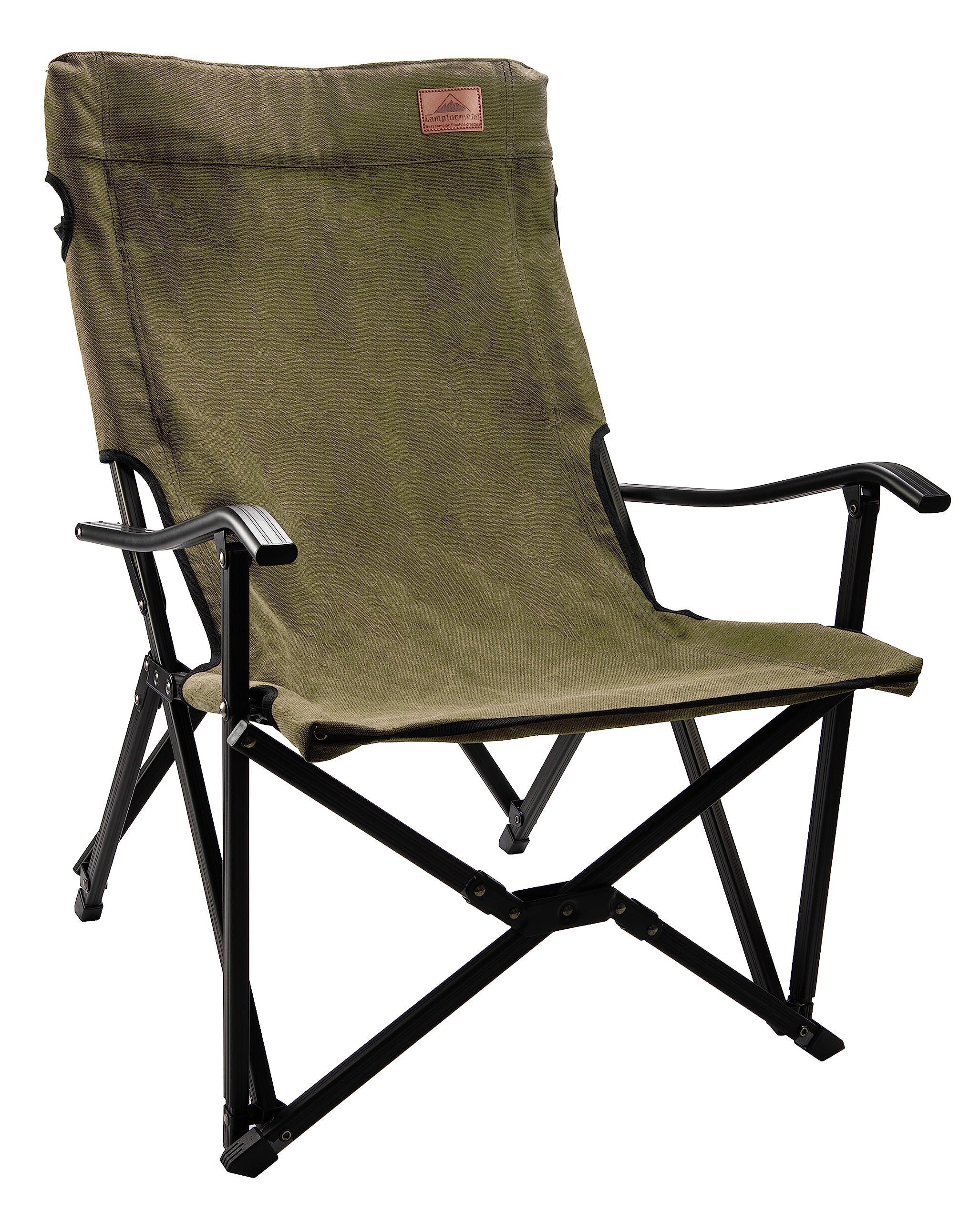 キャンピングムーン（CAMPING MOON） 焚き火 チェア ローチェア ロースタイルチェア 帆布生地