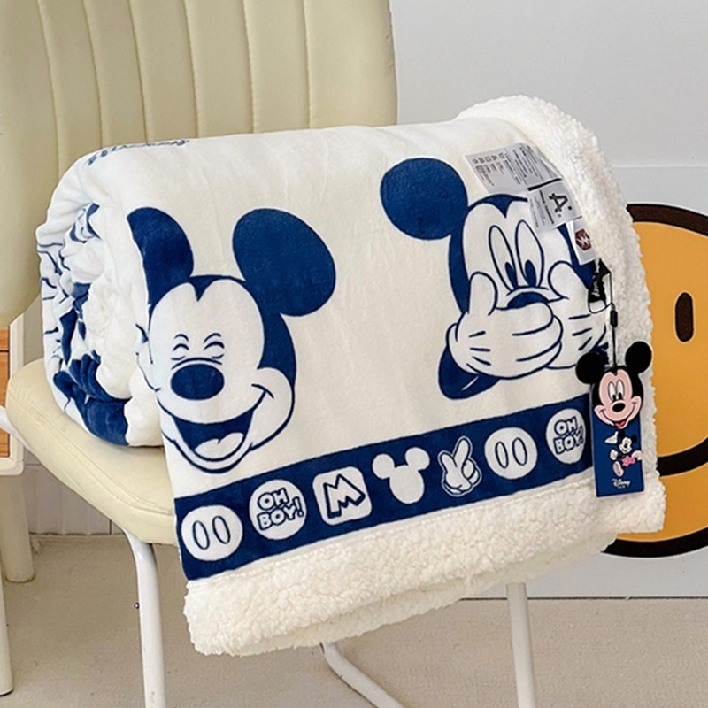 二層毛布冬増粘フランネルミルクコーラルベルベット春秋オフィス昼寝ソファ小さな毛布