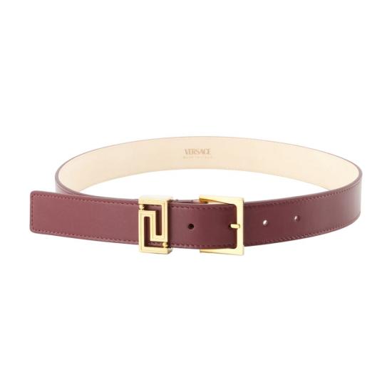 VERSACE Women Belts 1022358 DV3T 1RC3V burgundy