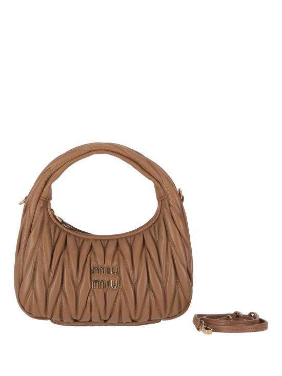 MIU MIU Women Messenger Bags 5BC125VOOYAN88 F098L CARAMEL