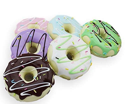 新品未使用 ファッショナブル ドーナツ オーナメント サーモンピンク