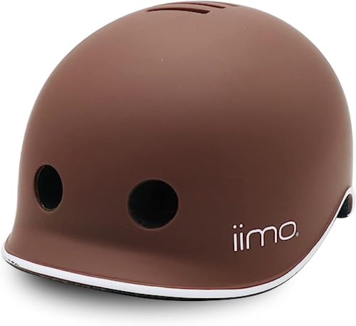 M&M(エムアンドエム ｉｉｍｏ ＫＩＤＳヘルメット コンフォートブラウン 52*56cm