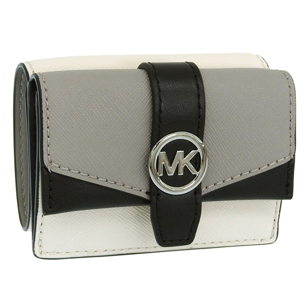 マイケルコース 財布 レディース 三つ折り財布 アウトレット レザー レッドマルチ 35F5SGRD0T-035 MICHAEL KORS