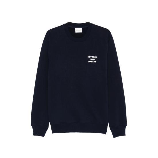 DROLE DE MONSIEUR Men Sweatshirts PERM SW149 CO127 NAVY BLUE