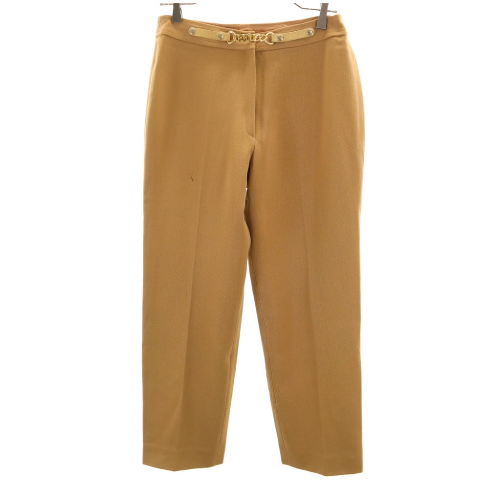 90s オールド フランス製 ジェーシーシー スラックスパンツ ブラウン レディース