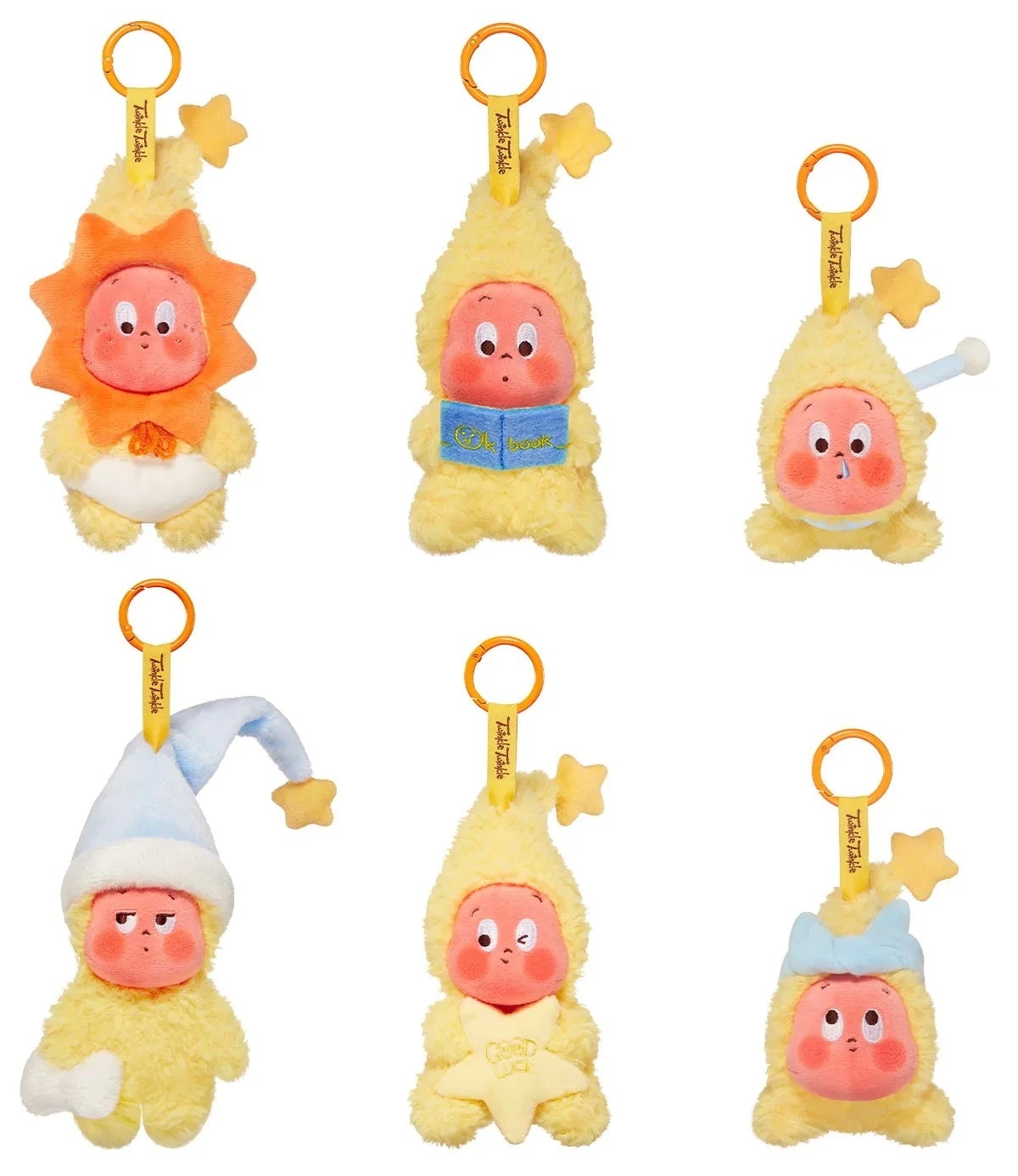 公式正規品POP MART We are Twinkle Twinkle シリーズ ぬいぐるみペンダント ぬいぐるみキーチェーン ペンダント ガチャポン ブラインドボックスサプライズギフト