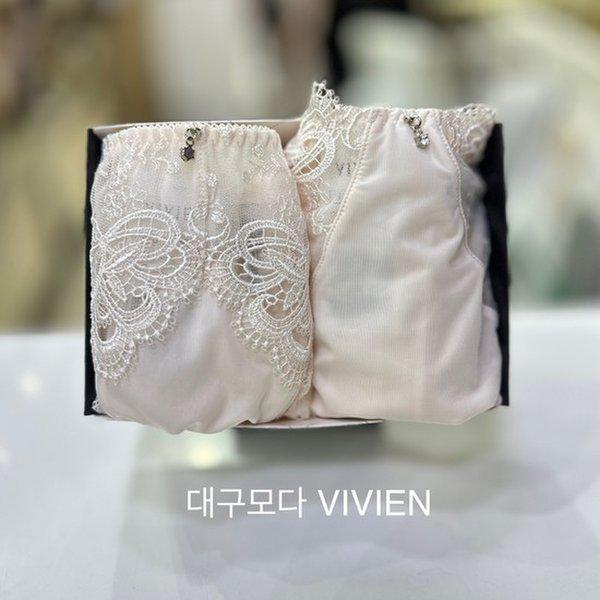 クチュールパッチ刺繍パンティー2種セット BP978AP BP978A CR_DG