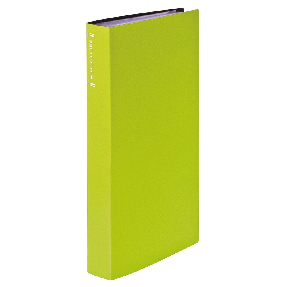 （まとめ買い）超透明ポケットアルバム L判3段 312枚 グリーン CTPL-300-LG [x3]