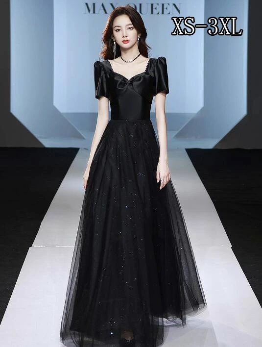 ドレス 大人 袖付き キラキラ ロングドレス エレガント フォーマルドレス レディース ママ パーティードレス コンクール イブニングドレス 結婚式 演奏会ドレス ロング ピアノ 発表会 ステージドレ