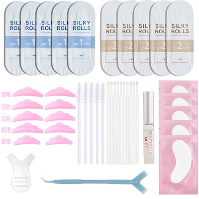 SILKY ROLLS まつげカールキット セルフ ラッシュリフ...のサムネイル