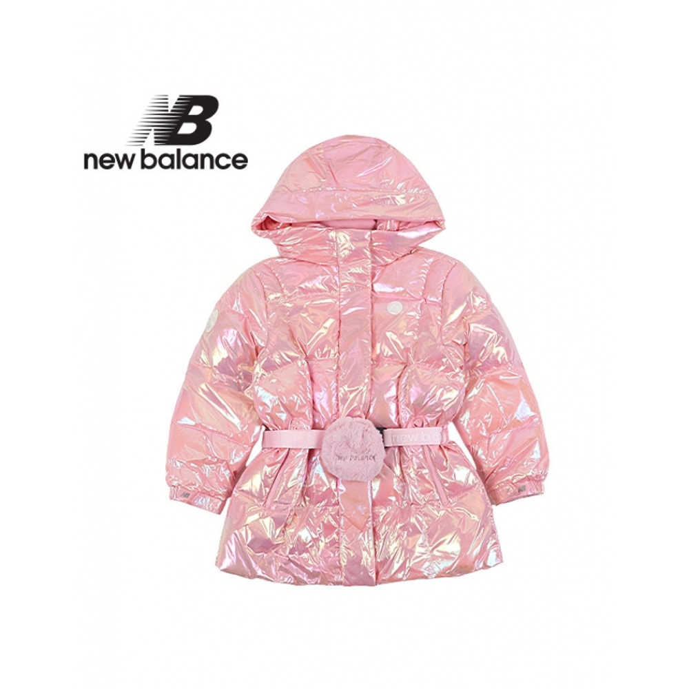 ニューバランスキッズシャイニングダックダウンジャンパー (NK9PC4503G-25) _ピンク