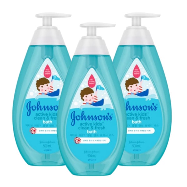 アクティブキッズ フレッシュバス 500mL x 3個
