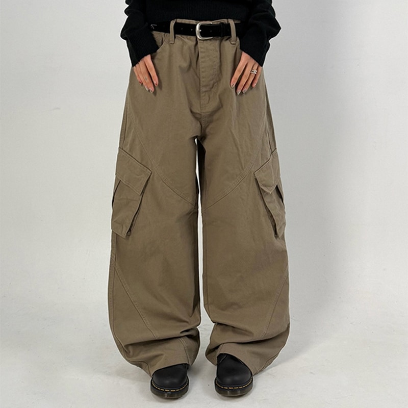 バス 切替 ウォッシュド カーゴパンツ (2color)