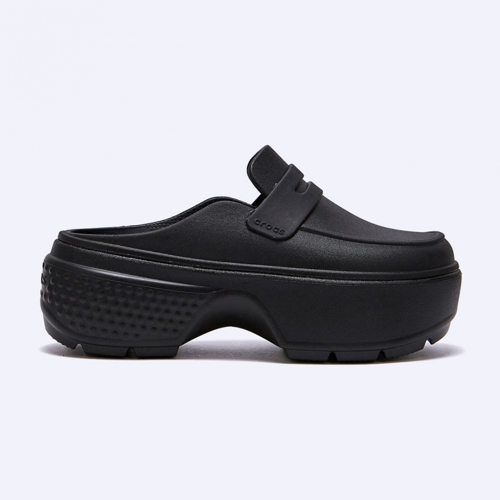 クロックスストンプローファーブラック/ 209937-060