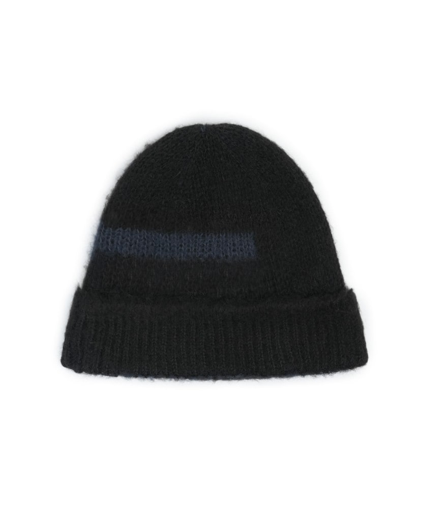 【SANSANGEAR】 25FW MOHAIR BEANIE : BLACK