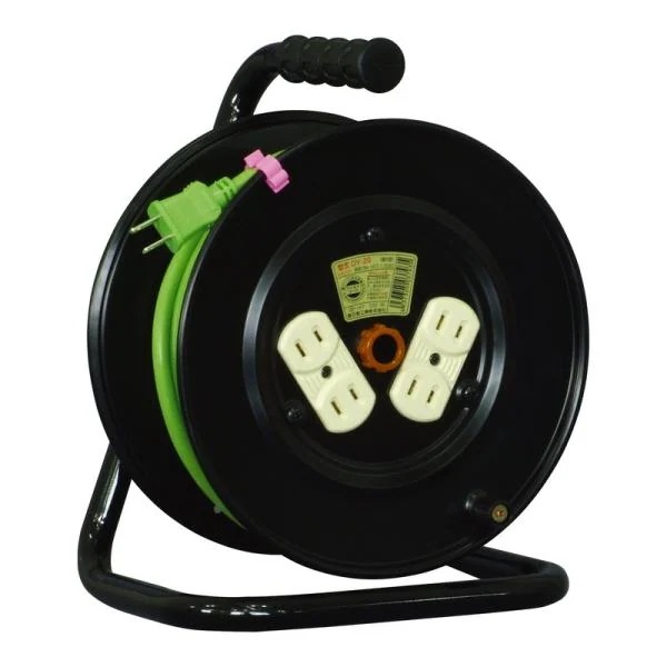 日動 電工ドラム 15A×20m DY－20 電動工具 電工ドラム コード 電工ドラム ２０Ｍ