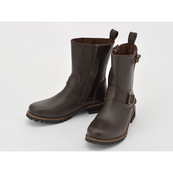 D17143 HBS-004 エンジニアブーツ ダークブラウン 26.0cm