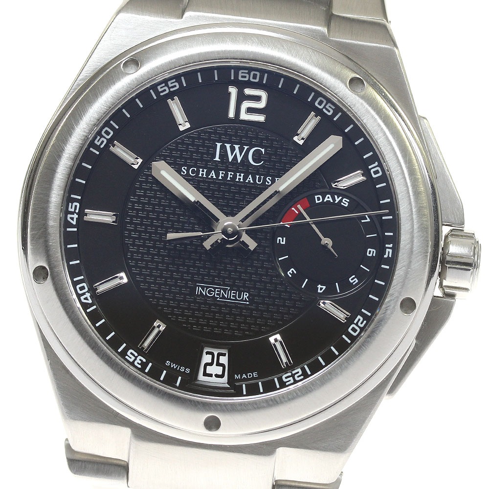 IWC IWC SCHAFFHAUSEN IW500505 ビッグインヂュニア クロノグラフ 自動巻き メンズ 良品 _821028【中古】 386,460円