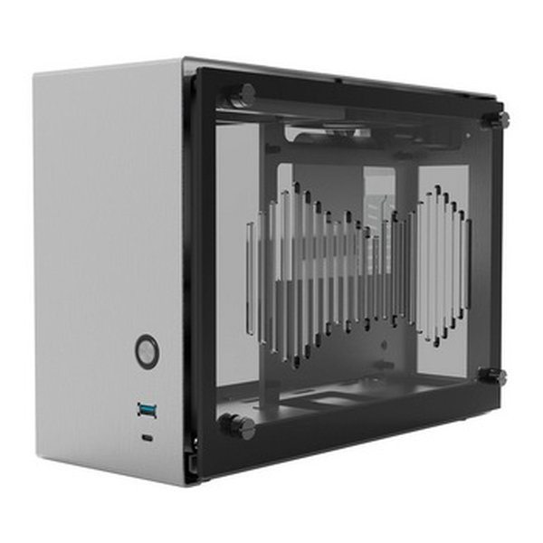 M2 Mini Silver ミニタワーPCケース Mini-ITX対応 容量約11L シルバー M2MINISILVER