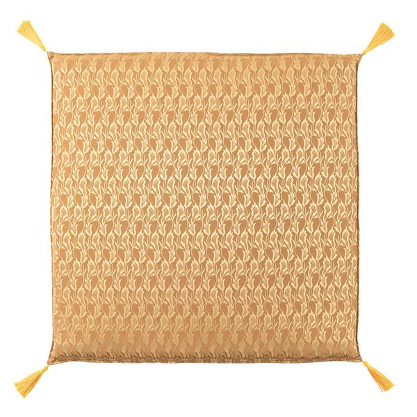 座布団 約幅70×奥行70×高さ7cm ゴールド クッション性 軽量 移動便利 大判 フロアクッション リビング インテリア雑貨 4,985円