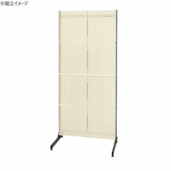 サカエ ラックシステム パンチングパネルタイプ 892x550x2005mm アイボリー PLS-4PD