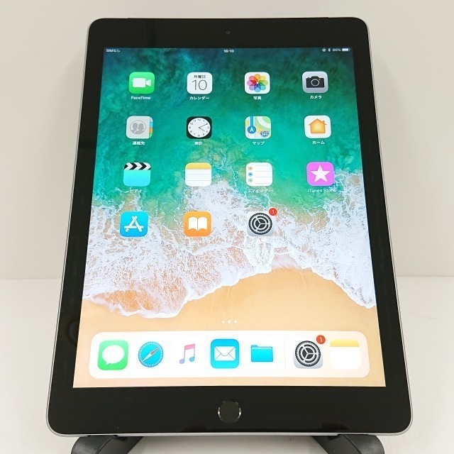 iPad6 Wi-Fi+Cellular 32GB au スペースグレイ 送料無料 本体 c09902 23,800円