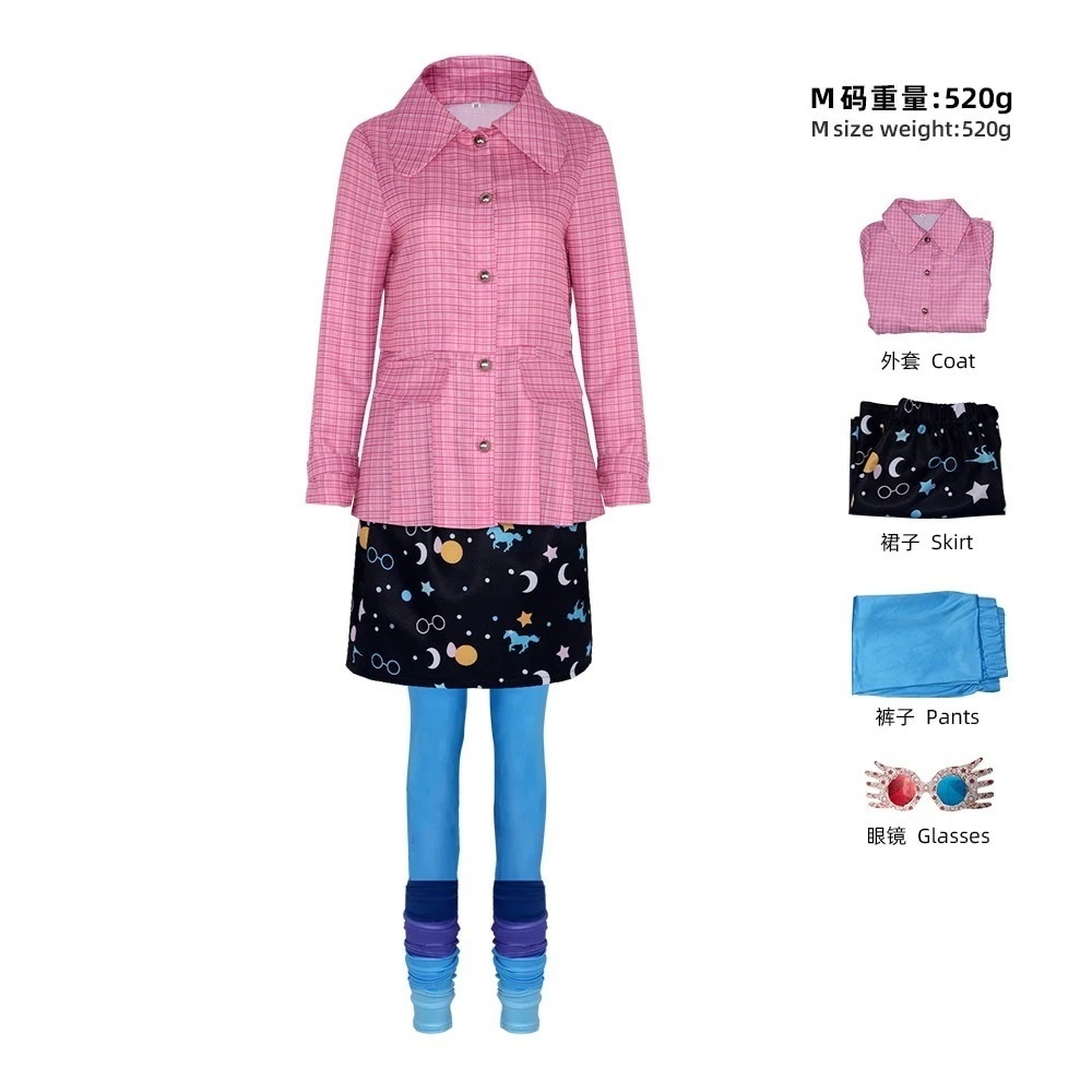 ルナロフグッドコスプレ衣装ハリーハロウィンコスプレスカート衣装フルセット