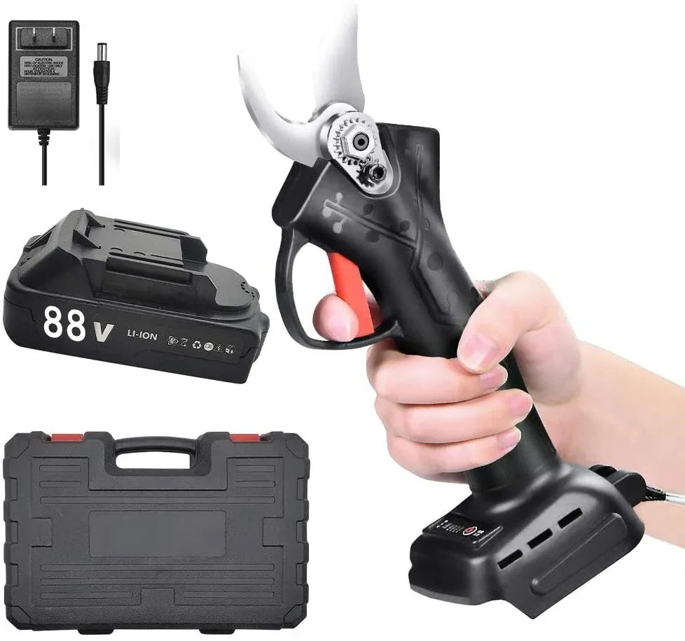 庭木園芸果樹用SK5 充電式ハサミ マキタ18Ｖバッテリー適用 30mm切断直径 電動剪定ばさみ