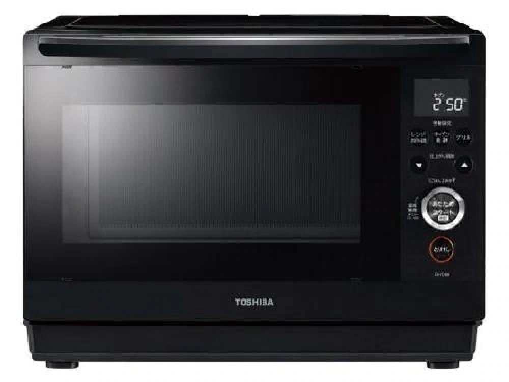 石窯ドーム ER-YD80(K) [ブラック]角皿式スチームオーブンレンジ