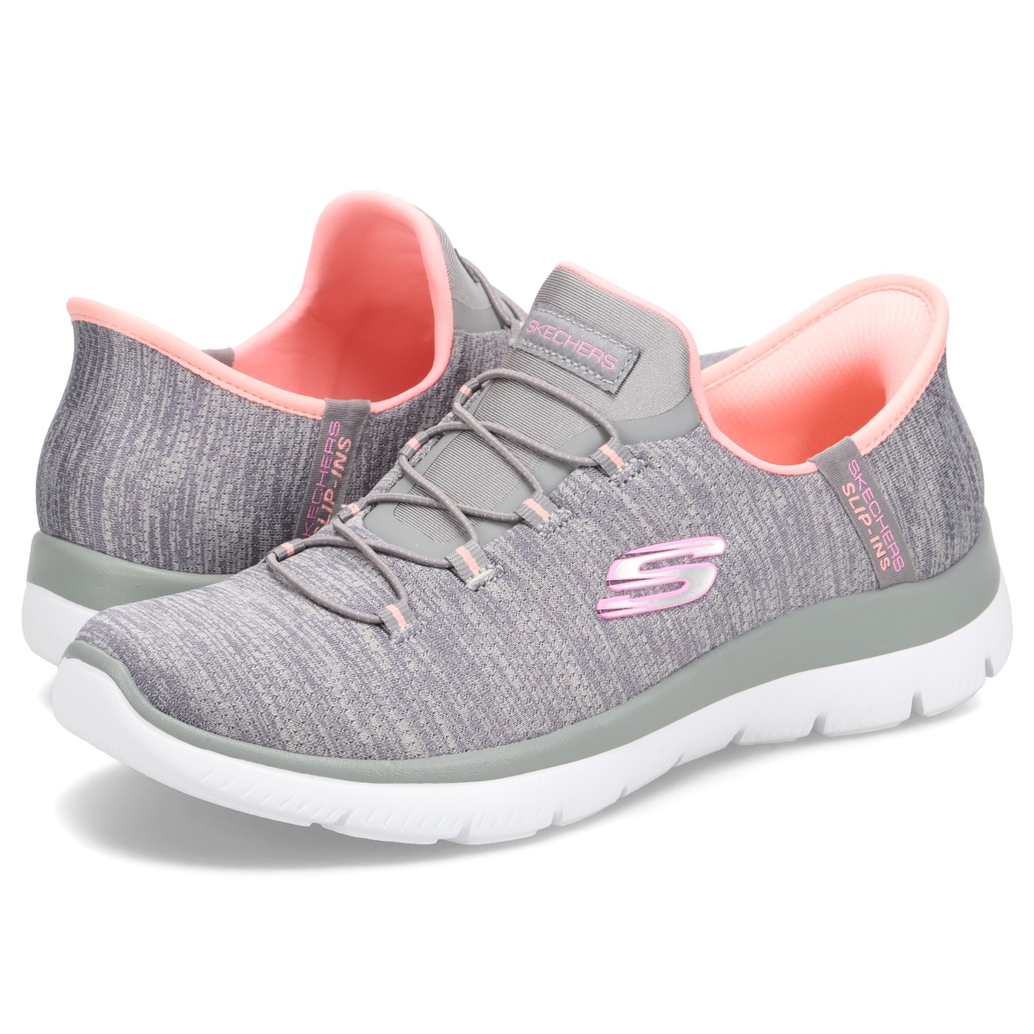 スリップインズ サミッツ エブリデイ セット スニーカー レディース グレー 150264-GYCL