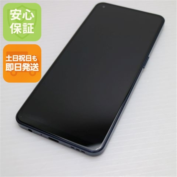 超美品 SIMフリー OPPO Reno7 A ブラック スマホ 中古土日祝発送OK 即日発送　　 105