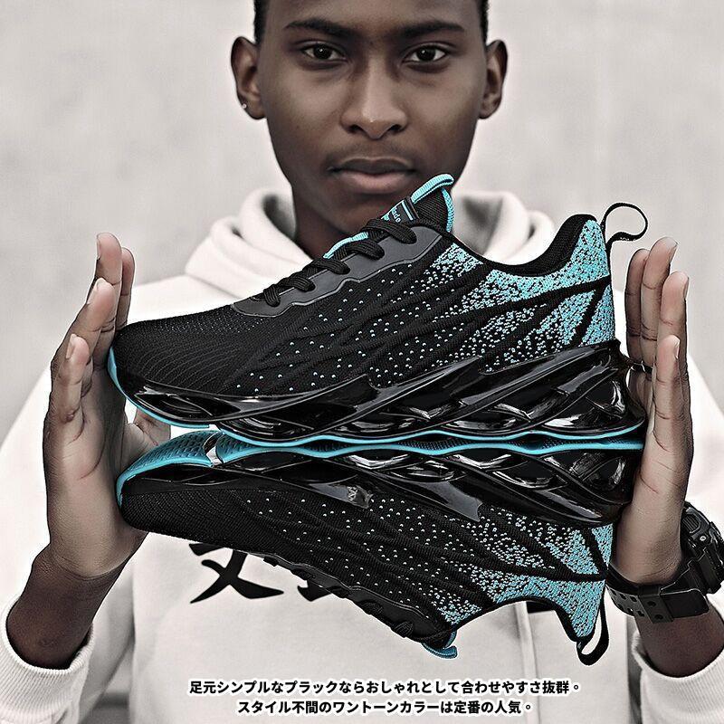 スニーカー メンズ ランニングシューズ レディース スポーツシューズ ウォーキング くつ シューズ 男女兼用 疲れない 軽量 通学 通勤 おしゃれ おすすめ 白 黒 5,312円