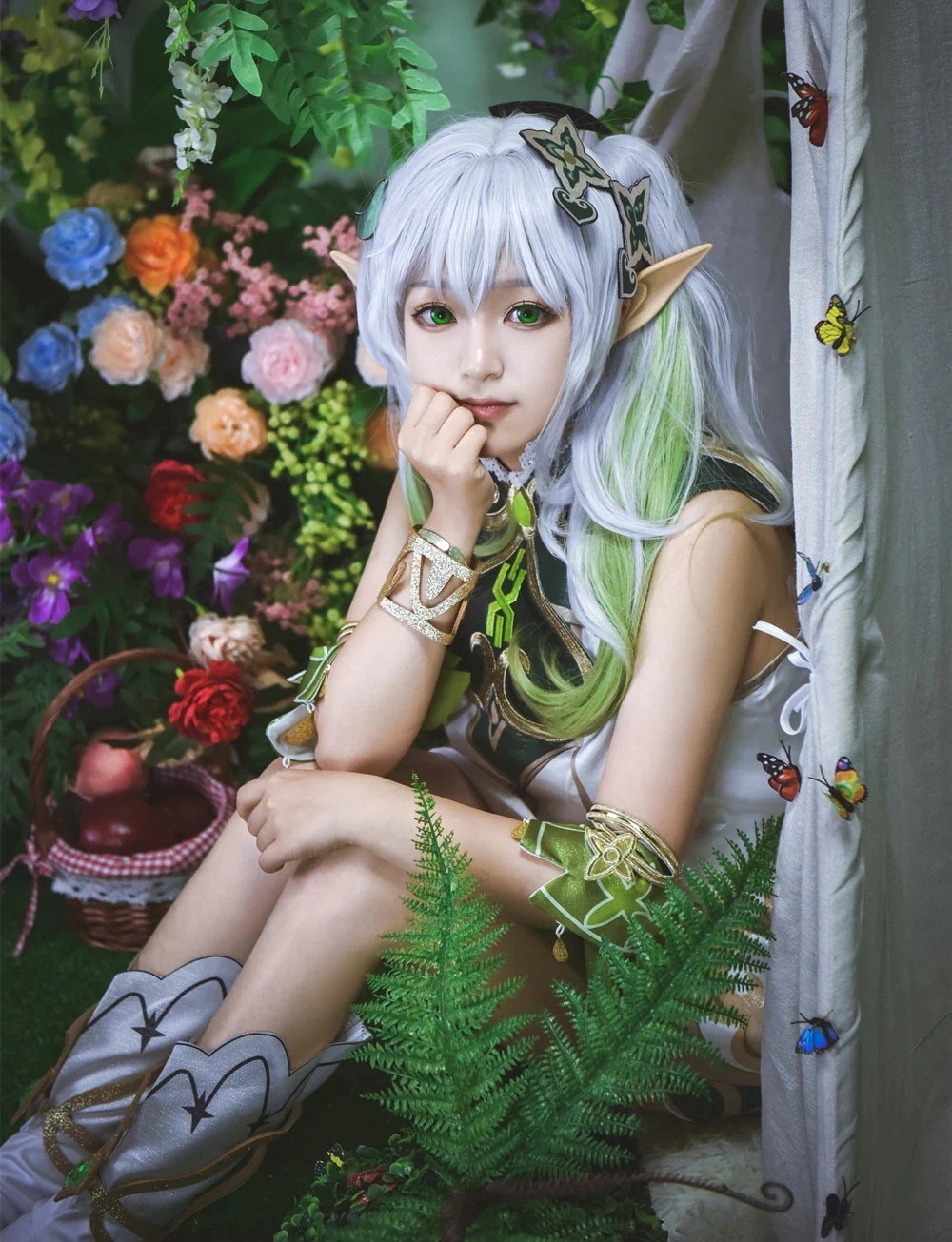 原神 げんしん Genshin ナヒーダ Nahida コスプレ衣装 コスチューム ハロウィン 変装 仮装期間限定30％