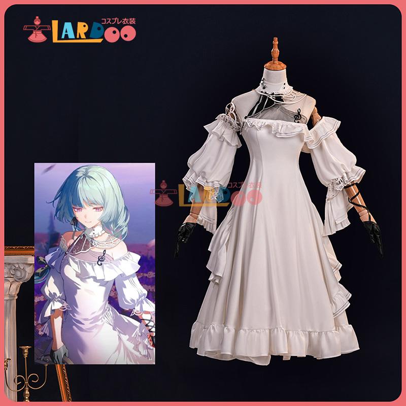 2026新作 L 鳴潮 メイチョウ Wuthering Waves フローヴァ-Phrolova 白ワンピース コスプレ衣装 コスチューム cosplay