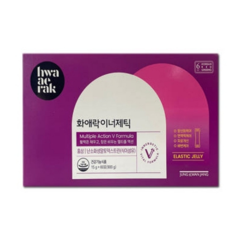 ファエラック インナーゼティック 紅参ゼリー プレゼント 15g x 60ea (1個)