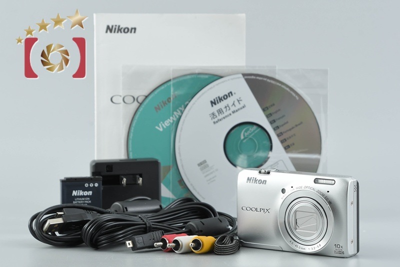 COOLPIX S6300 クリスタルシルバー コンパクトデジタルカメラ