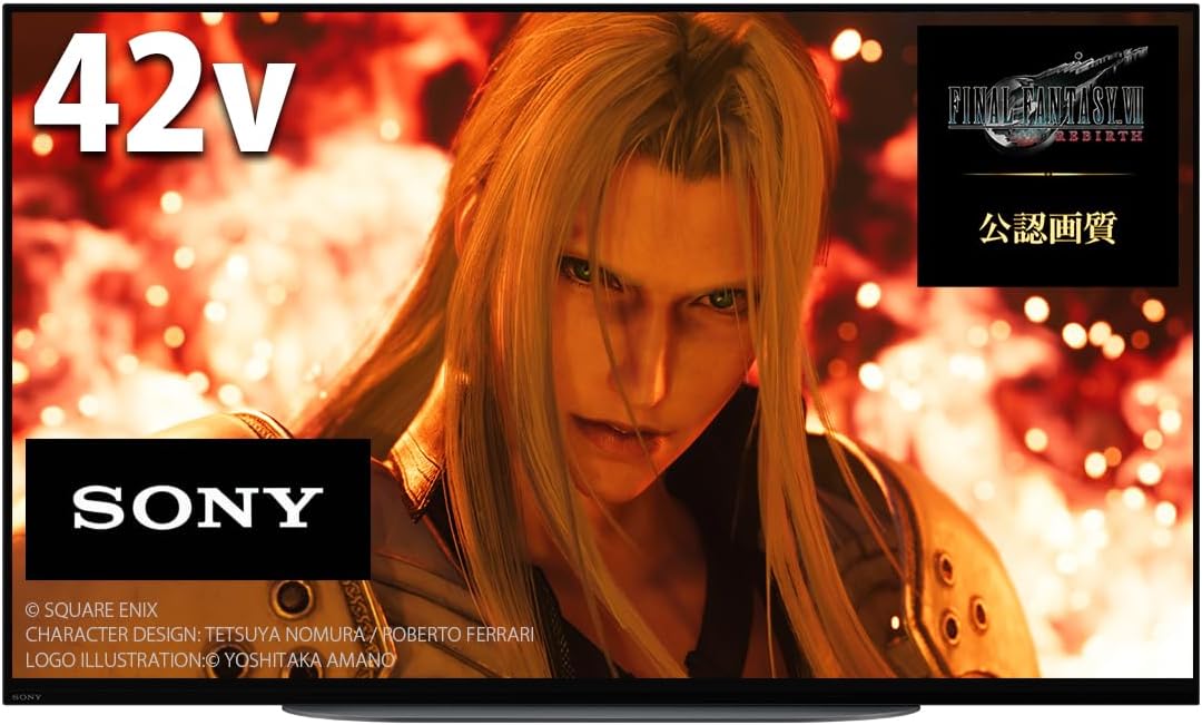 ソニー 42V型 4K 有機EL テレビ ブラビア XRJ-42A90K OLED BRAVIA XR 倍速 Google TV ソニーピクチャーズの映画2年間見放題付き 4K/120fps対応