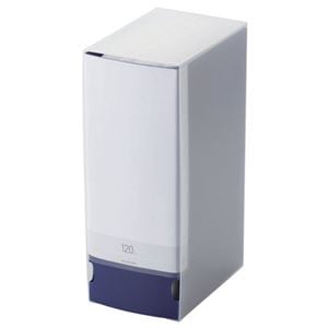 （まとめ） エレコム DVD／CD用ディスクファイル 120枚収納 ブルー CCD-FS120BU 1個 (×5セット)