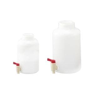 ポリ活栓付広口瓶 CP-20W 20L