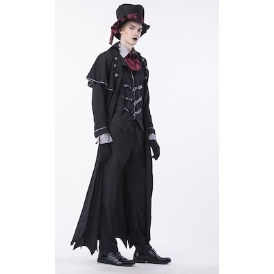 バンパイア 吸血鬼 コスプレ メンズ ドラキュラ コスチューム 衣装 仮装 ハロウイン
