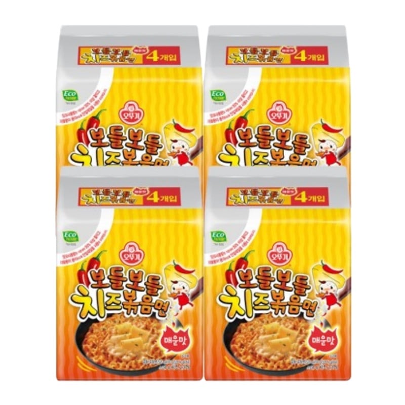 チーズ炒め麺 ふわふわ チーズ炒め麺 辛口 520gX4個