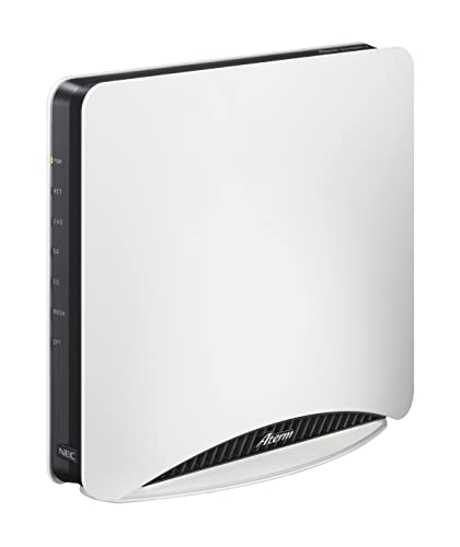NEC Aterm 無線LAN WiFi ルーター Wi-Fi 6E(11ax)トライバンド対応 10Gbps有線LANポート対応 12ストリーム AM-AX1100