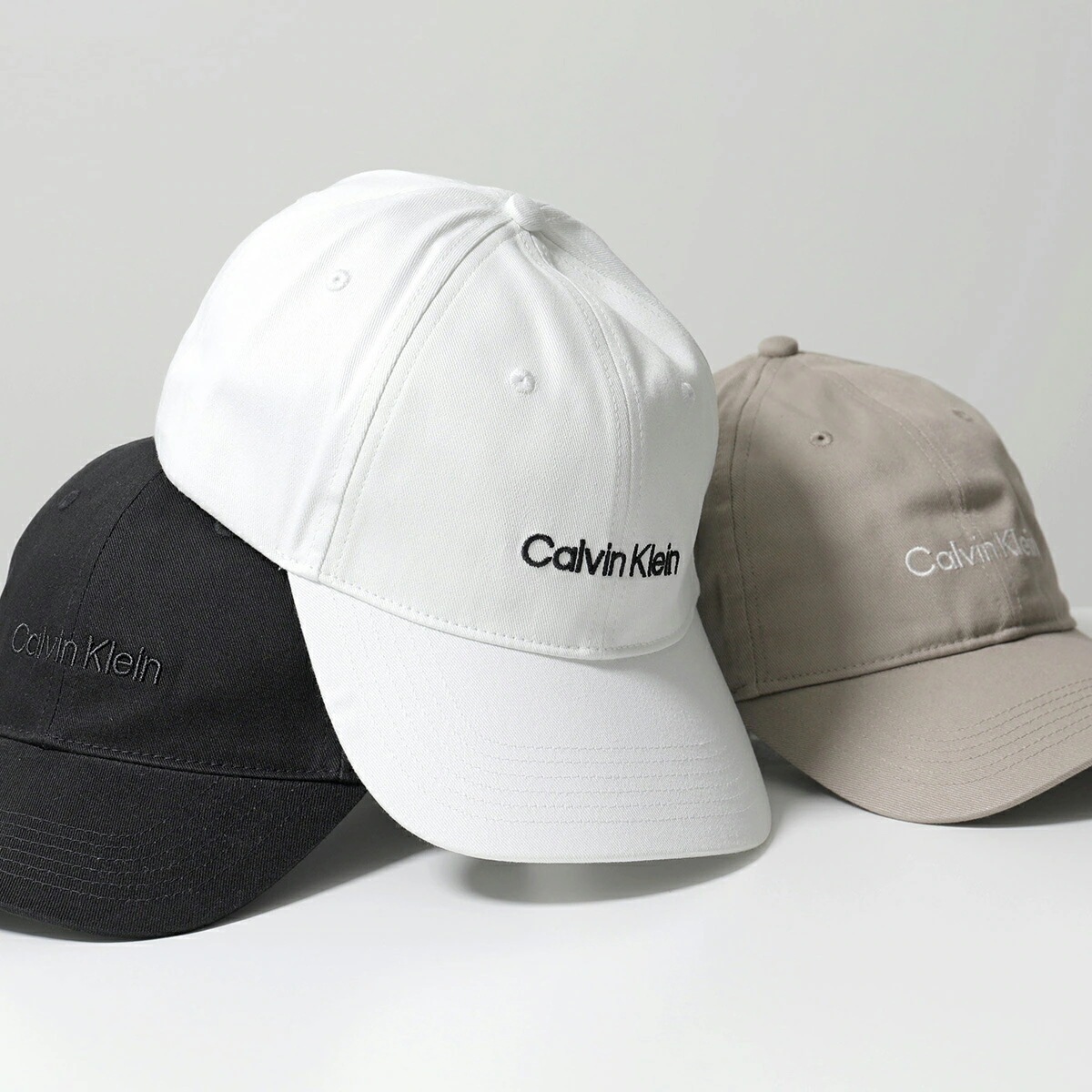 Calvin Klein カルバンクライン ベースボールキャップ 4D5003G レディース メンズ コットン ロゴ刺繍 帽子 カラー3色