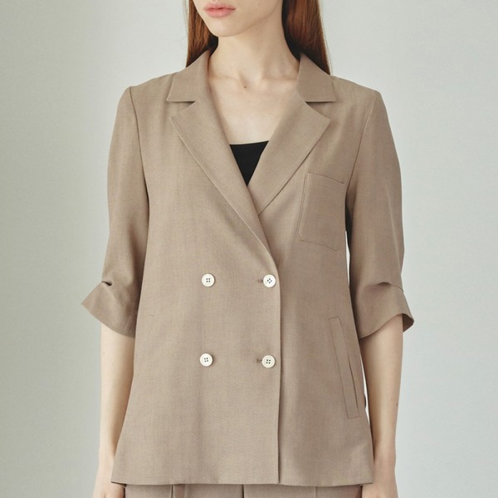 (リアーナニューヨーク) アウトポケット半袖ジャケットRQEWBJ020