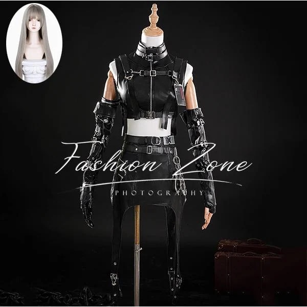 恋と深空 風 女主角 査察官戦闘服 コスプレ衣装 ウィッグ cosplay ハロウィン 演出服 変装