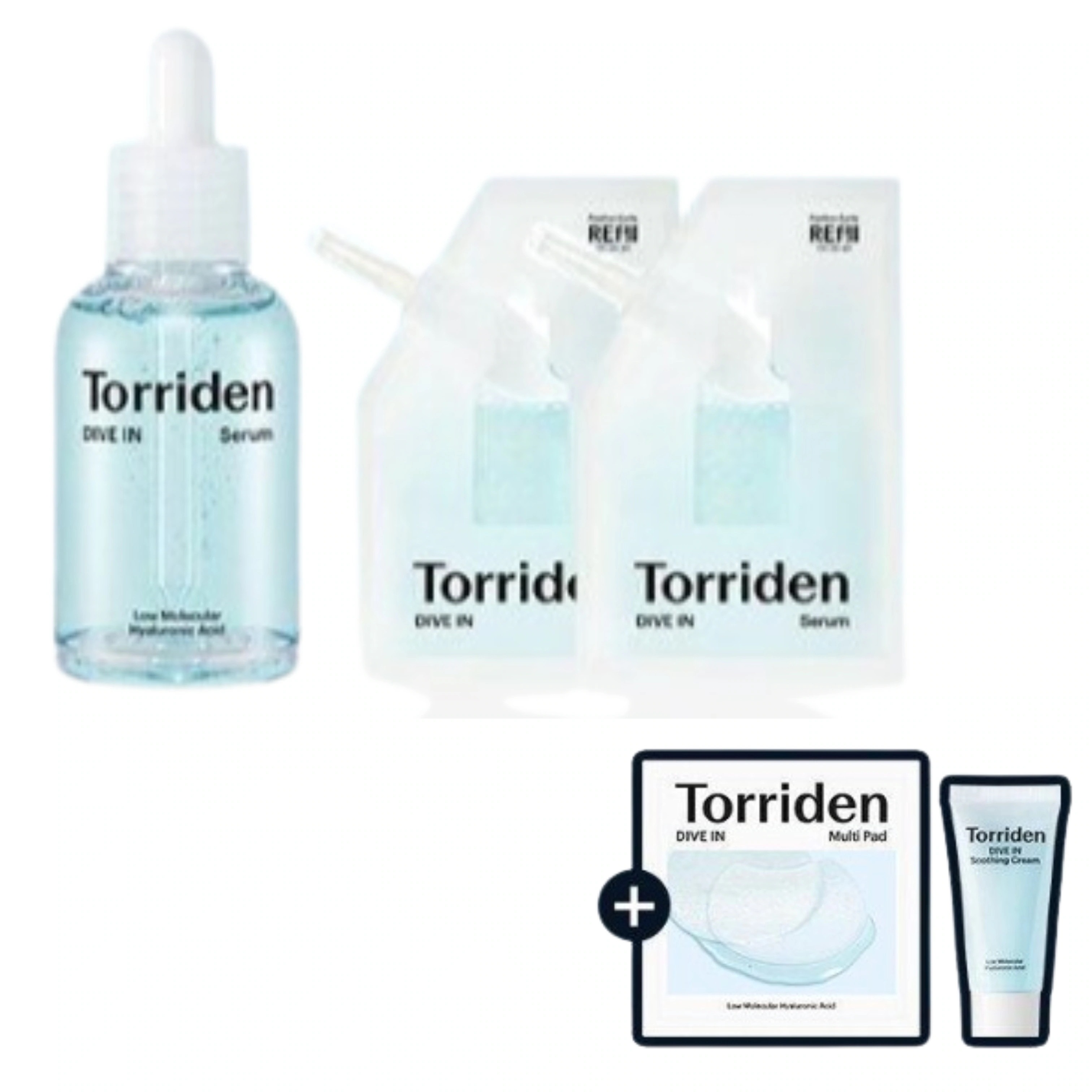 【本品+リフィル*2】ダイブインセラム, 50mL（+クリーム20ml+パッド10枚） 4,687円