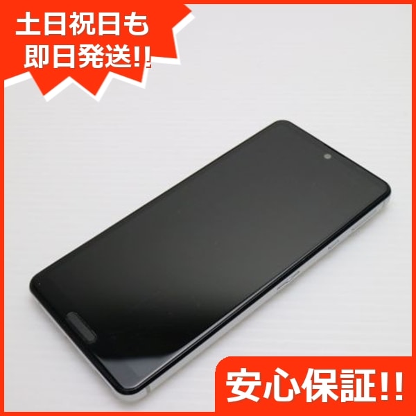 美品 SH-41A AQUOS sense4 シルバー 83