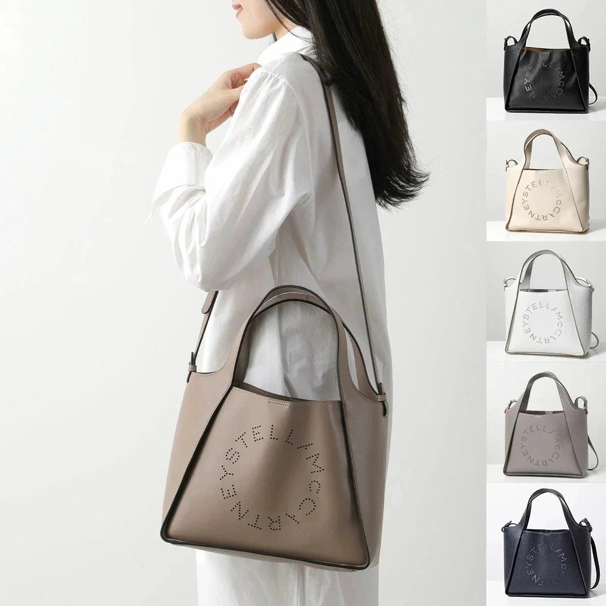 STELLA McCARTNEY ステラマッカートニー トートバッグ LOGO ステラロゴ CROSSBODY BAG 513860 W8542 WP0057