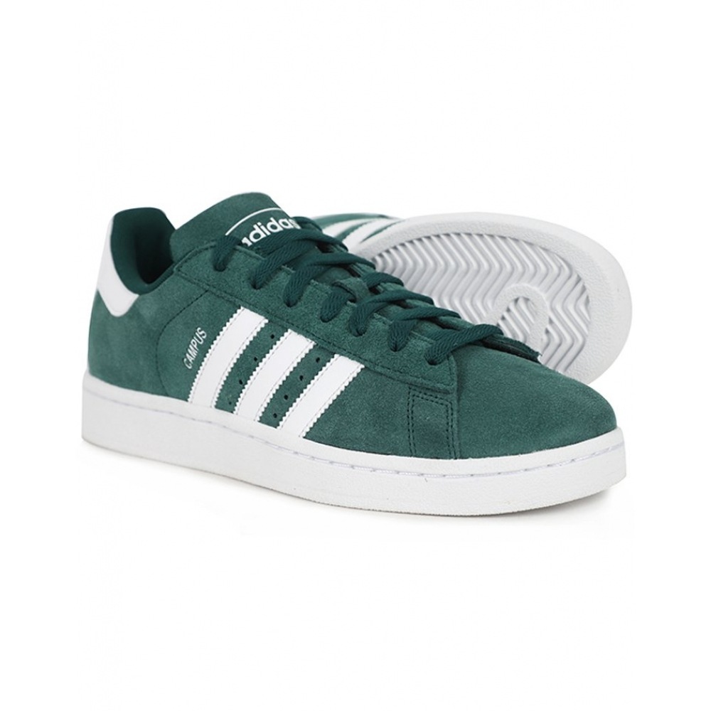 アディダススニーカーキャンパスカレッジ 8 グリーンホワイト